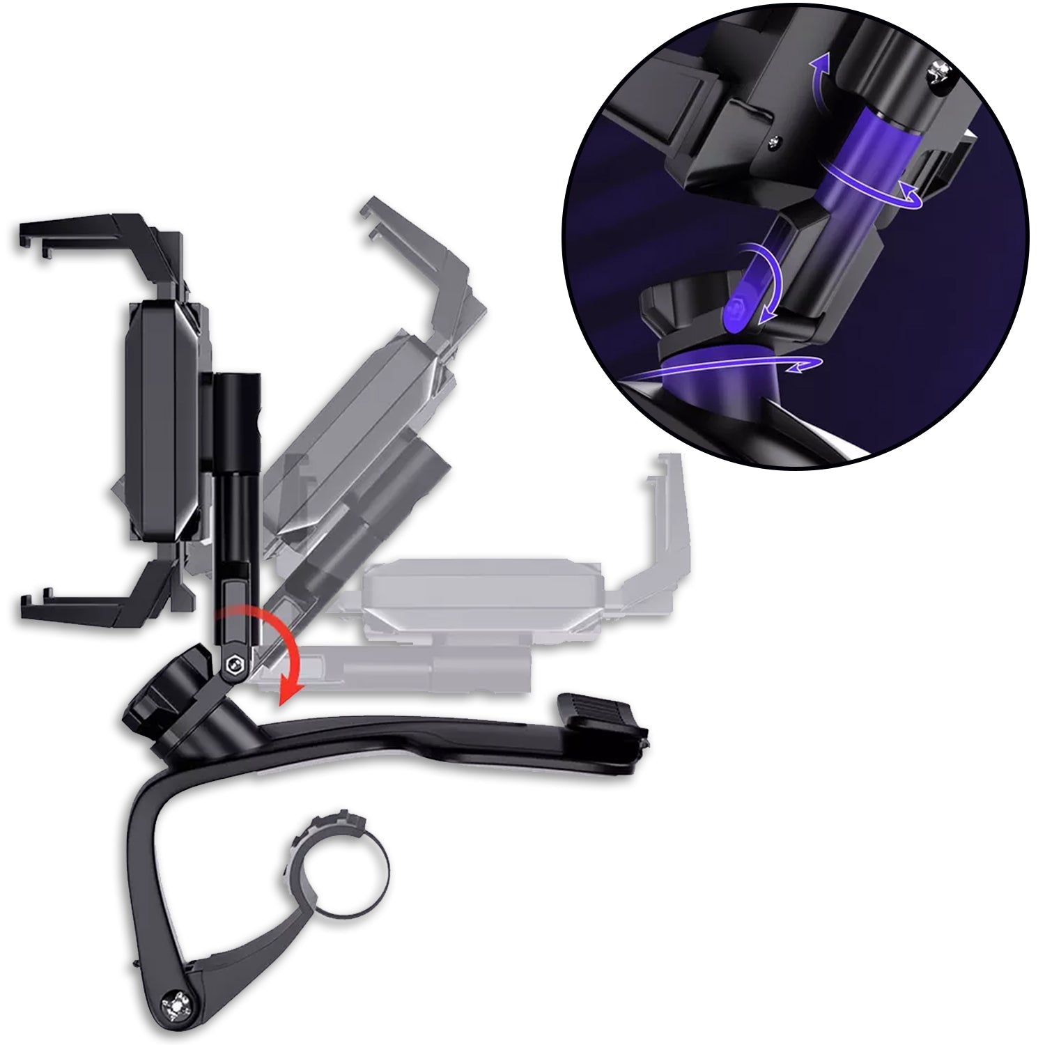 6281 Car Mobile Phone Holder Mount Stand with 360 Degree. Stable One Hand Operational Compatible with Car Dashboard. DeoDap 6281 Car Mobile Phone Holder Mount Stand with 360 Degree. Stable One Hand Operational Compatible with Car Dashboard. DeoDap